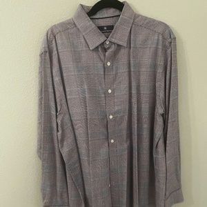 Hart Schaffner Marx Long Sleeve Button Down Shirt